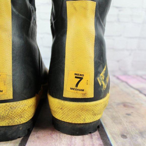 Ranger Shoe Fit Firewalker Turnout Fire Steel Toe Fighter Boots Size 7 M - Picture 8 of 9